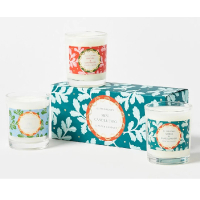 Christmas Oak Scented Candle Trio Set of Three: $38.50 $30 | Oliver Bonas