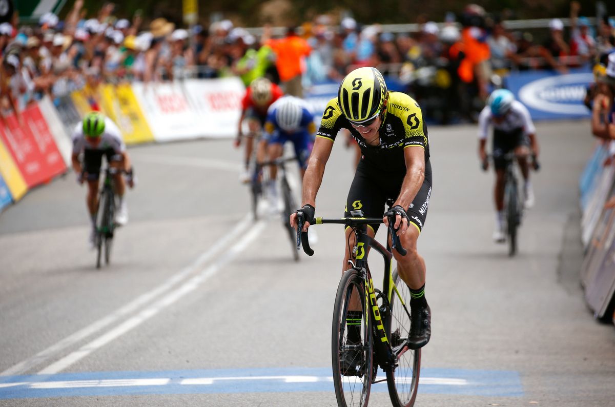 Another second place for Daryl Impey but the South African took the leader's jersey at Willunga