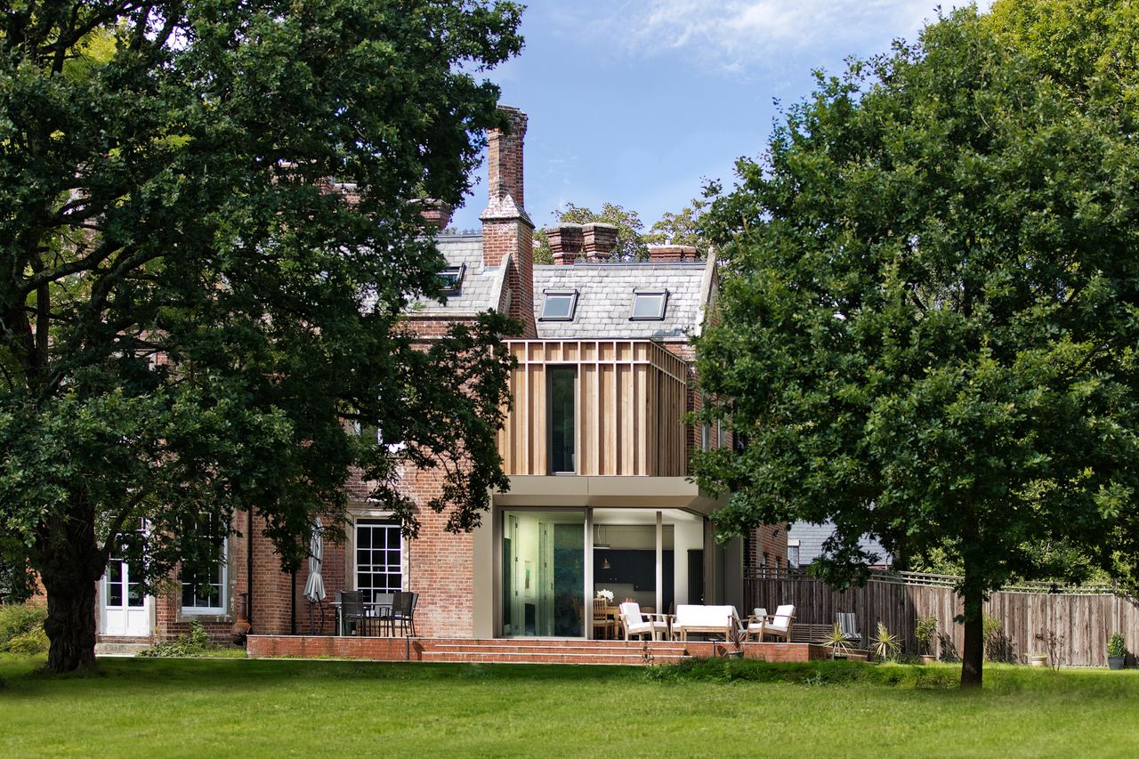 kitchen extension to period style house