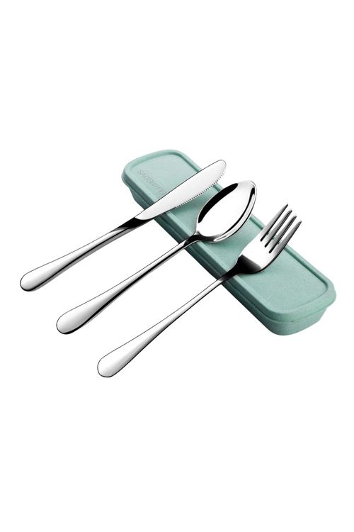 Travel Utensil Set With Case