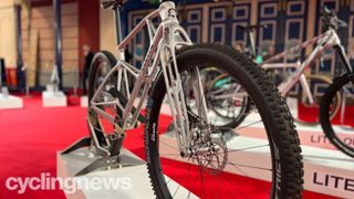 A 3D-printed aluminium Canyon mountain bike