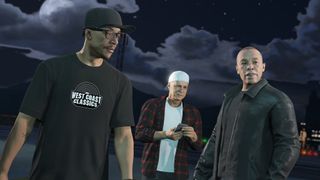 Dr. Dre, DJ Pooh and Jimmy Iovine appear as video game characters in GTA Online