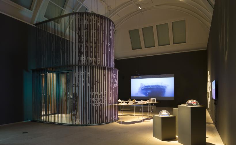 opening room of the exhibition