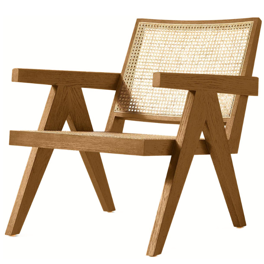 Cane lounge chair