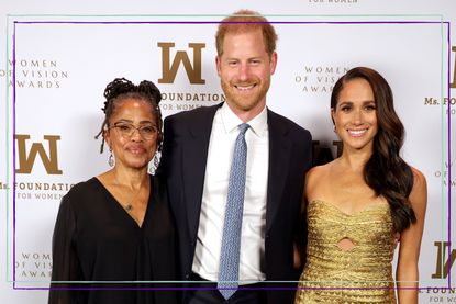 Doria Ragland, prince Harry and Meghan Markle