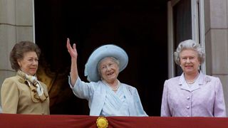 Princess Margaret, the Queen Mother and Queen Elizabeth II