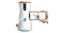 Furbo Dog Camera, one of w&h's picks for Christmas gifts for dog lovers
