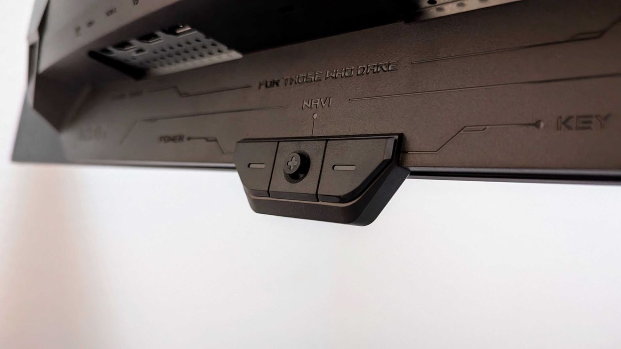 Image of the ASUS ROG Swift OLED 32 (PG32UCDM) gaming monitor.