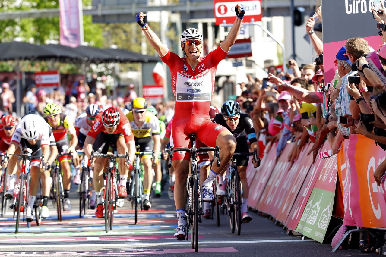 Marcel Kittel (Etixx-Quickstep) wins stage 3 of the Giro d'Italia