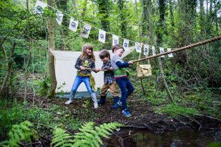garden activities for kids: pirate den The Den Kit