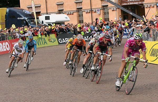 Coming out of the final bend