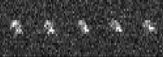 First Images of Approaching Asteroid