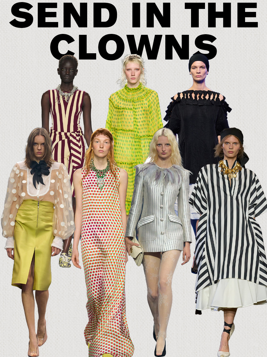 Collage of SS26 models