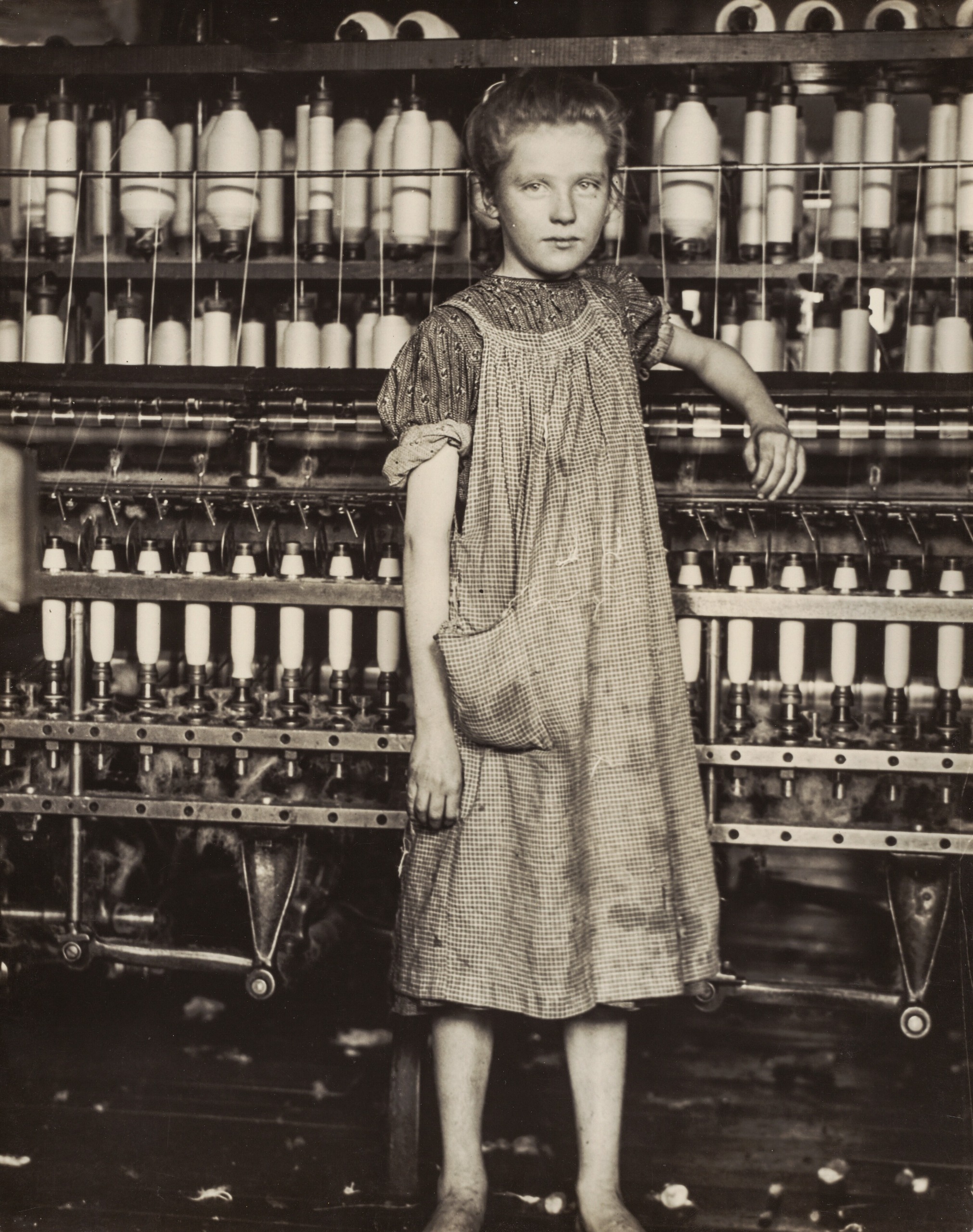 Child workers photographed by Lewis Hine