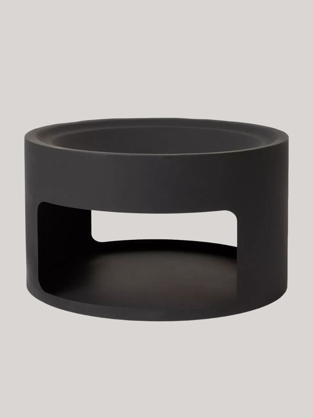 Garden Trading, Sarsden Fire Pit &amp;amp; Log Store, Black
