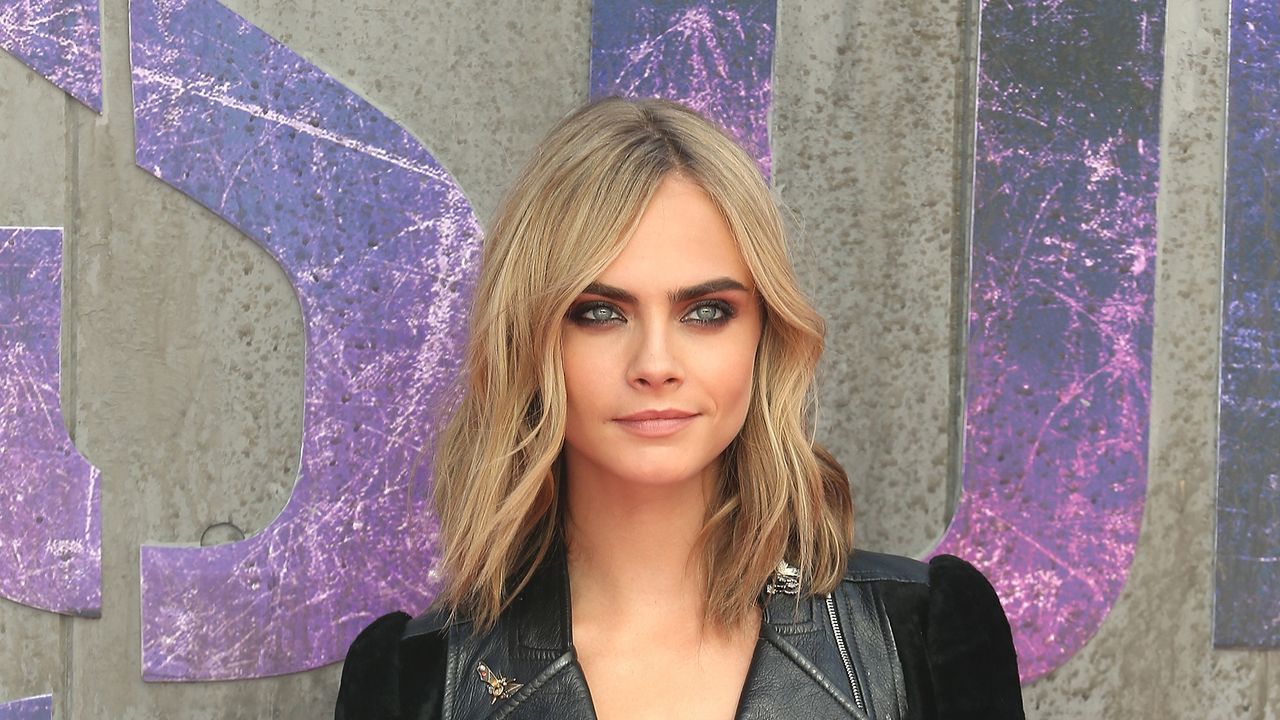 Cara Delevingne on the red carpet