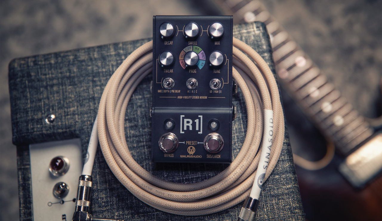 Walrus Audio Unveils New R1 High-Fidelity Stereo Reverb Pedal 