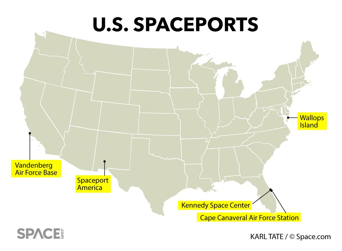Image result for the Cape Canaveral Air Force Station map