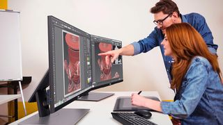 best touchscreen monitors: Dell P2418HT
