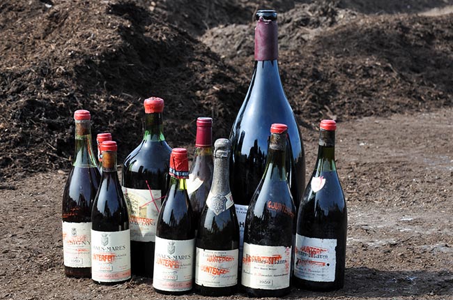 Rudy Kurniawan counterfeit wines await destruction