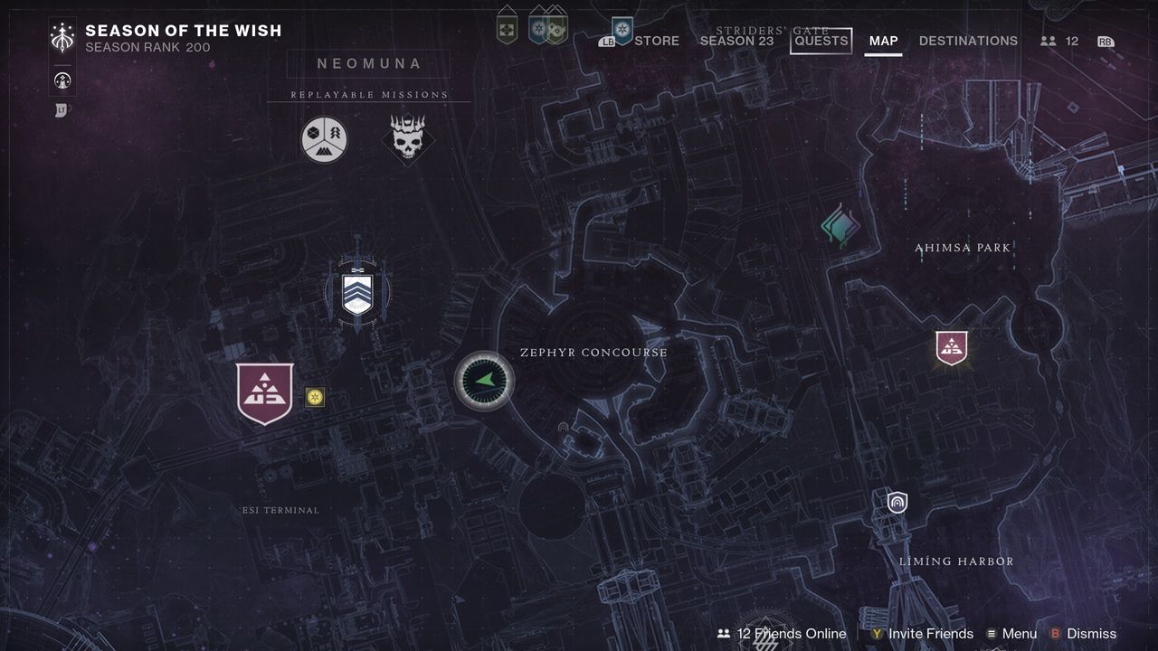 Destiny 2 Archie locations - Zephyr Concourse