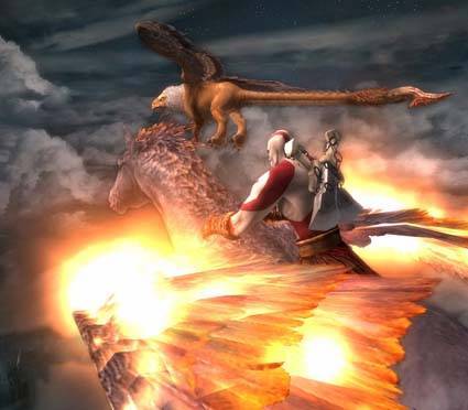 Even though it's not designed for the PlayStation 3, God of War II features the same brilliant visuals and exquisite design of the original game.