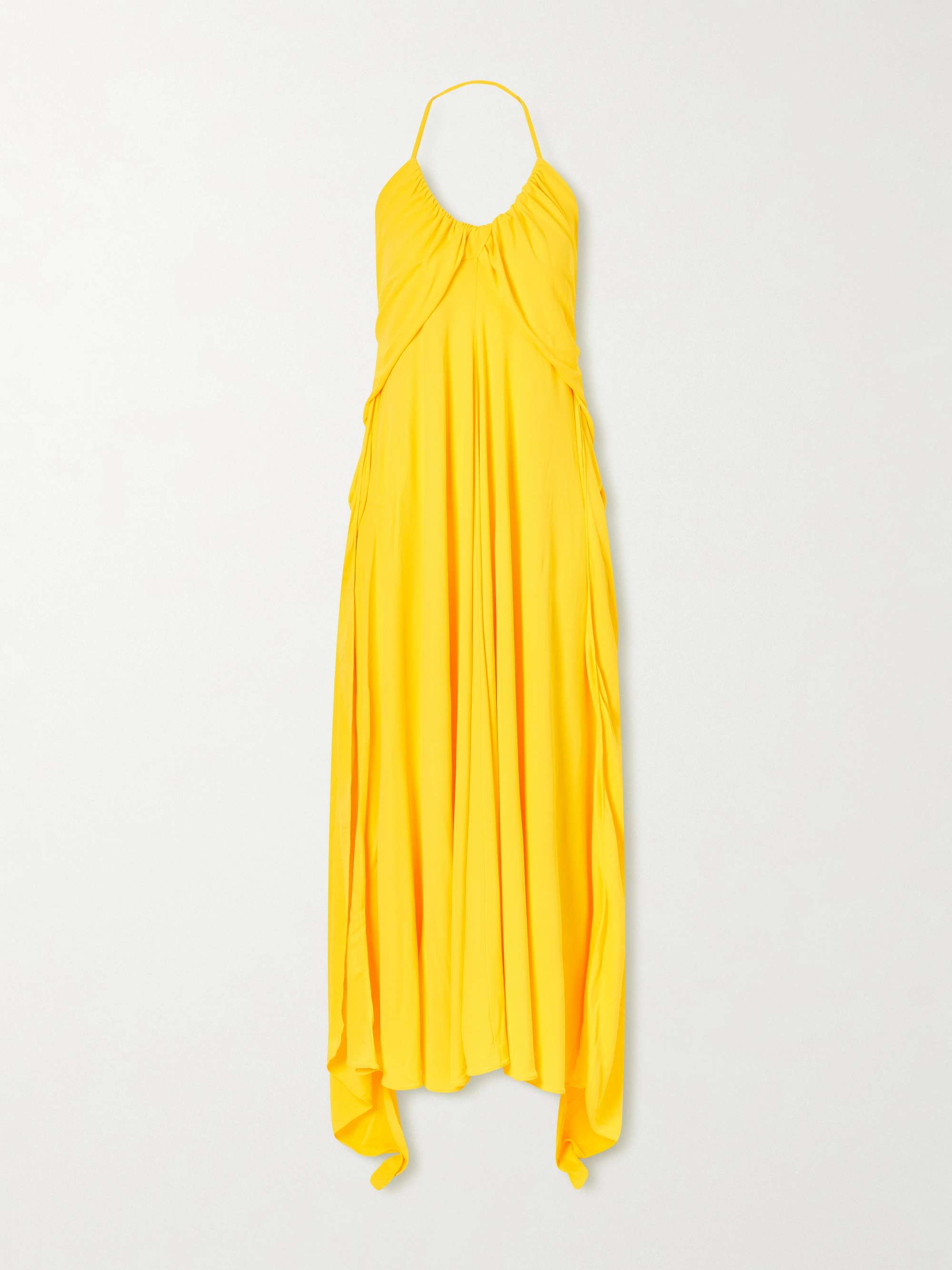 Halter Jersey Maxi Dress