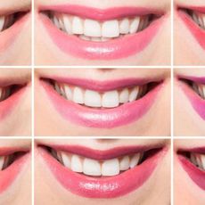 Smile, Lip, Skin, Tooth, Facial expression, Jaw, Beauty, Organ, Close-up, Magenta, 