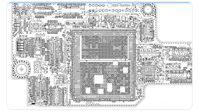 Leaked image of the A20 chip architecture