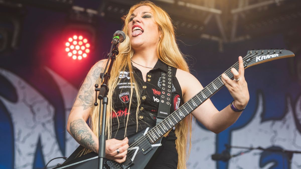 The metal guitar that Nervosa's Prika Amaral swears by | Guitar World