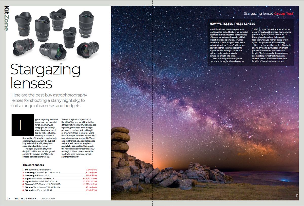 DCam 219 group test opening spread image