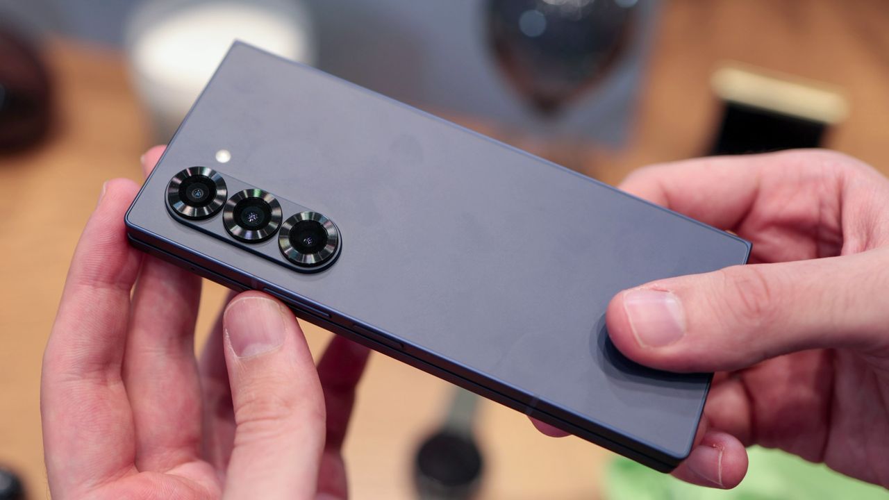 A photo of the Samsung Galaxy Z Fold 6