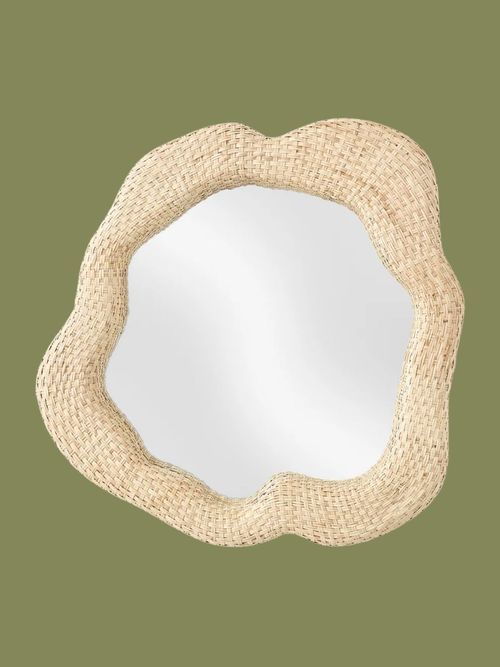 Rattan Wall Mirror Nuzana