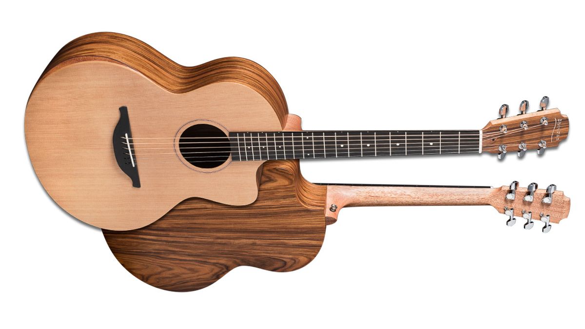 S03 - Cedar top, five-piece Santos rosewood back and sides
