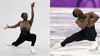 Beyonce's "Halo" provided the soundtrack for a French athlete's skating routine
