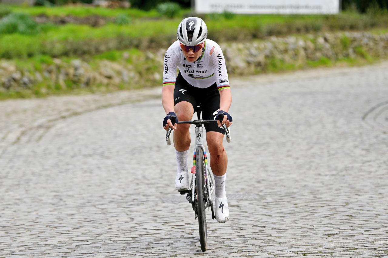 Lotte Kopecky winning Nokere Koerse 2024