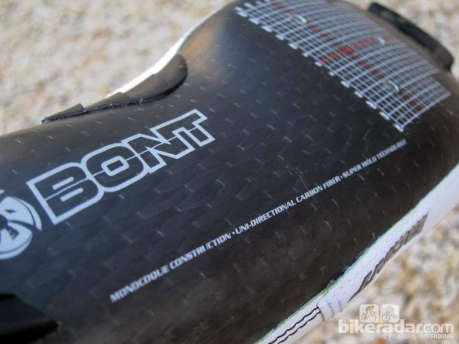 The new sole promises to be even more rigid than before. A printed grid and textured surface lay beneath the cleat.