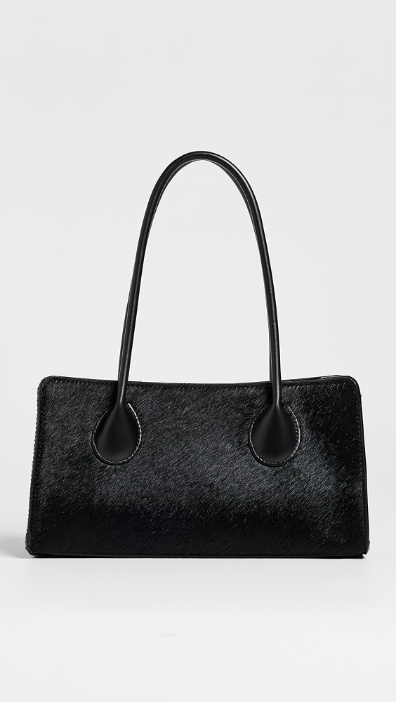 The Lou Bag - Black Calf Hair