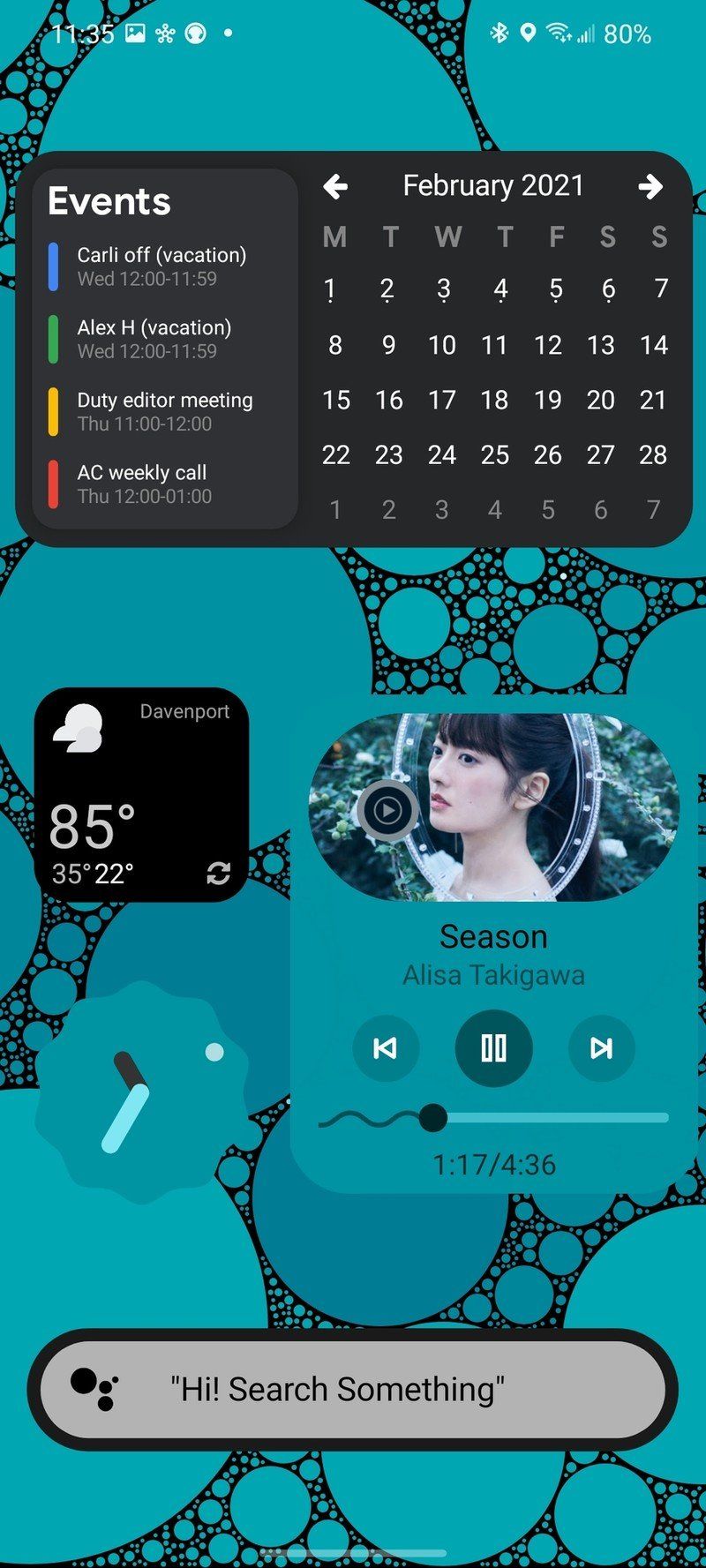 How to get Android 12 widgets on your phone today with KWGT | Android ...