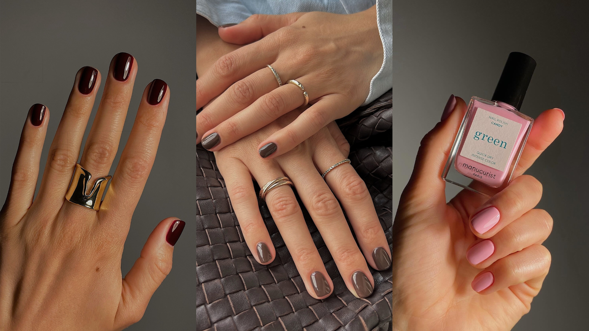 collage of manicures by @matejanova