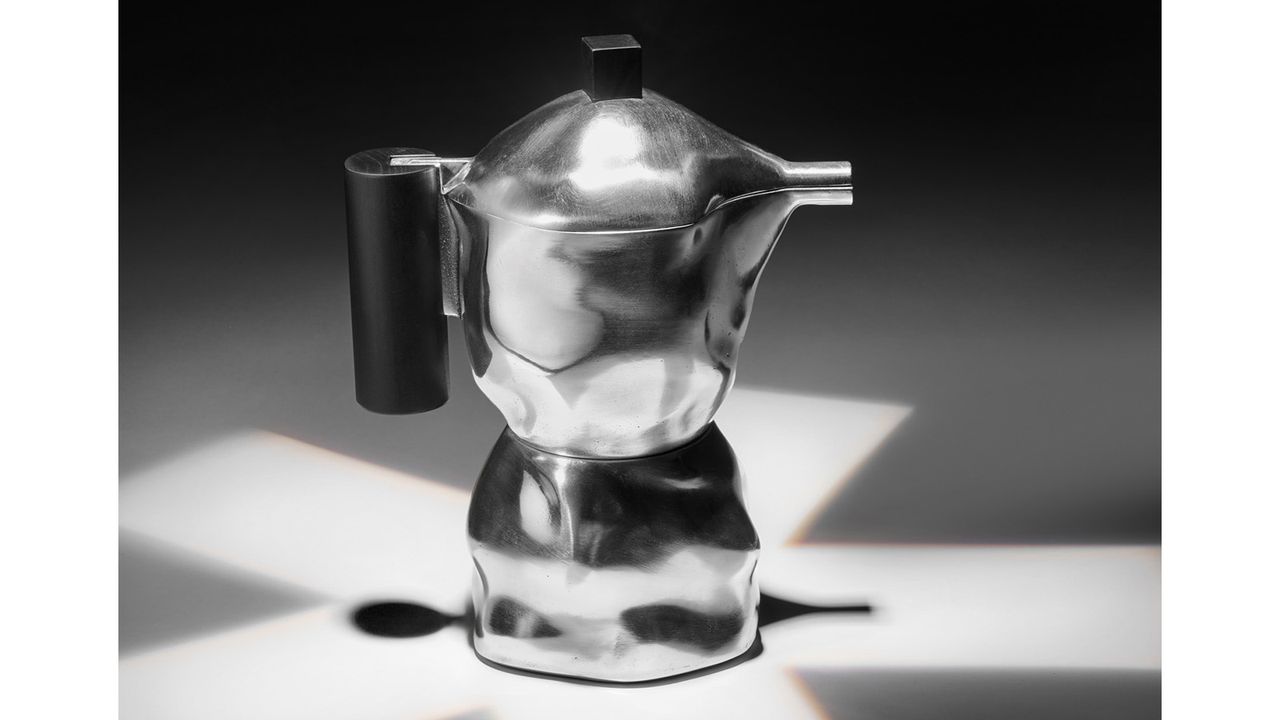 &#039;The Anticline&#039; espresso maker by Cultivation Objects, with irregular curvy form