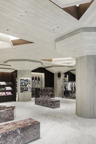 Palace Seoul Brutalist Store Inspired by London’s Southbank