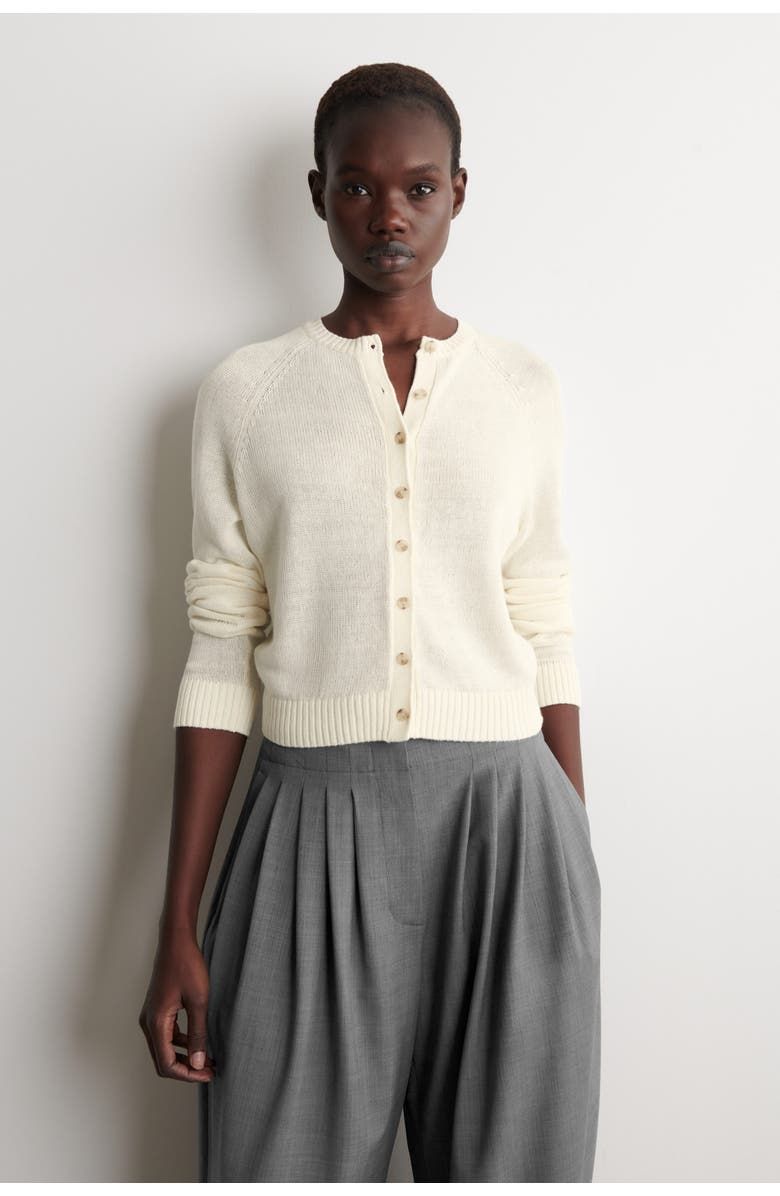 Knitted Linen Cardigan