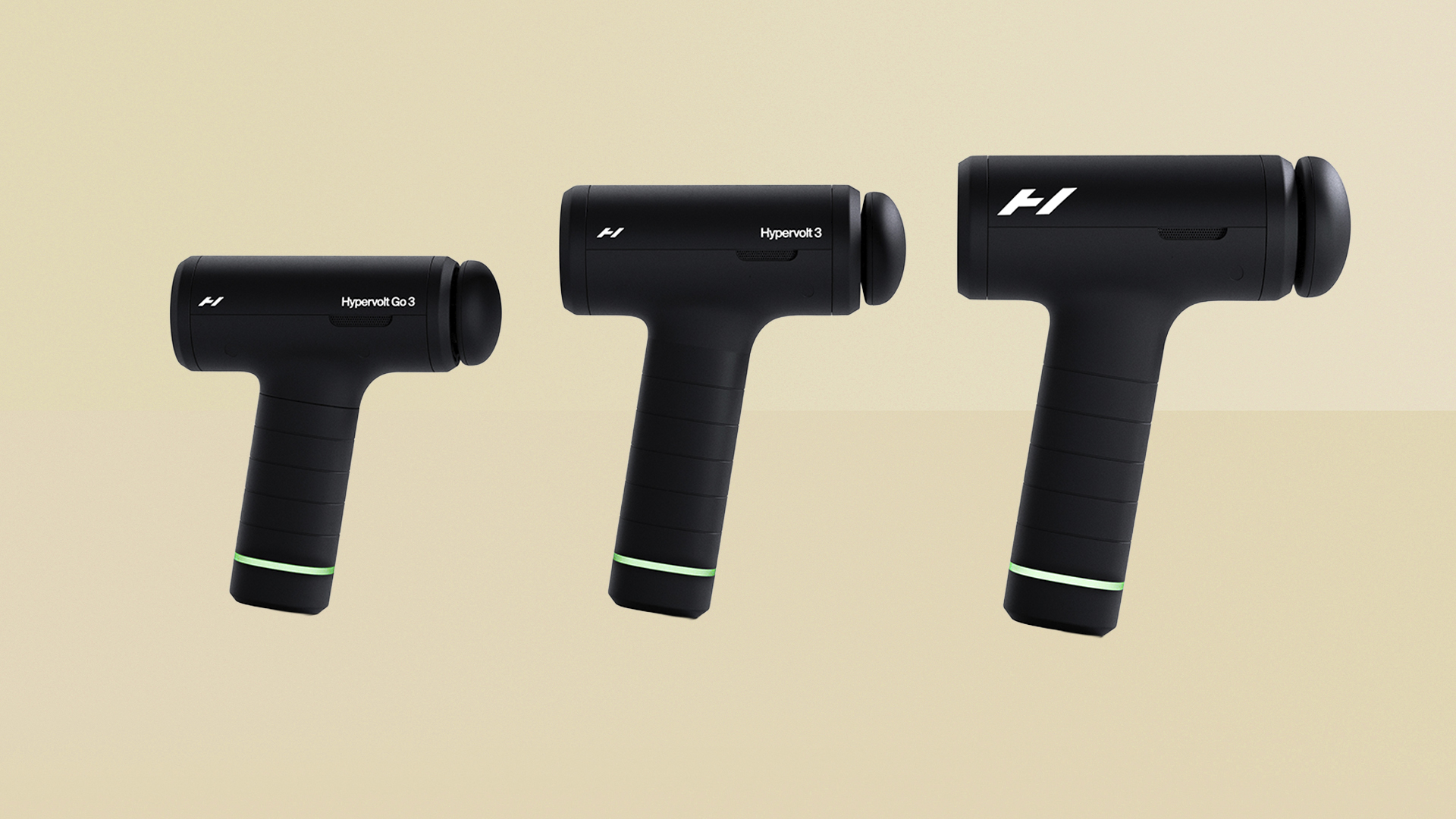 Hyperice Hypervolt 3 lineup