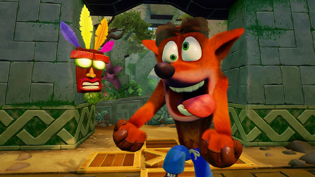 Uka Uka  Crash bandicoot, Cartoon network art, Crash bandicoot 2