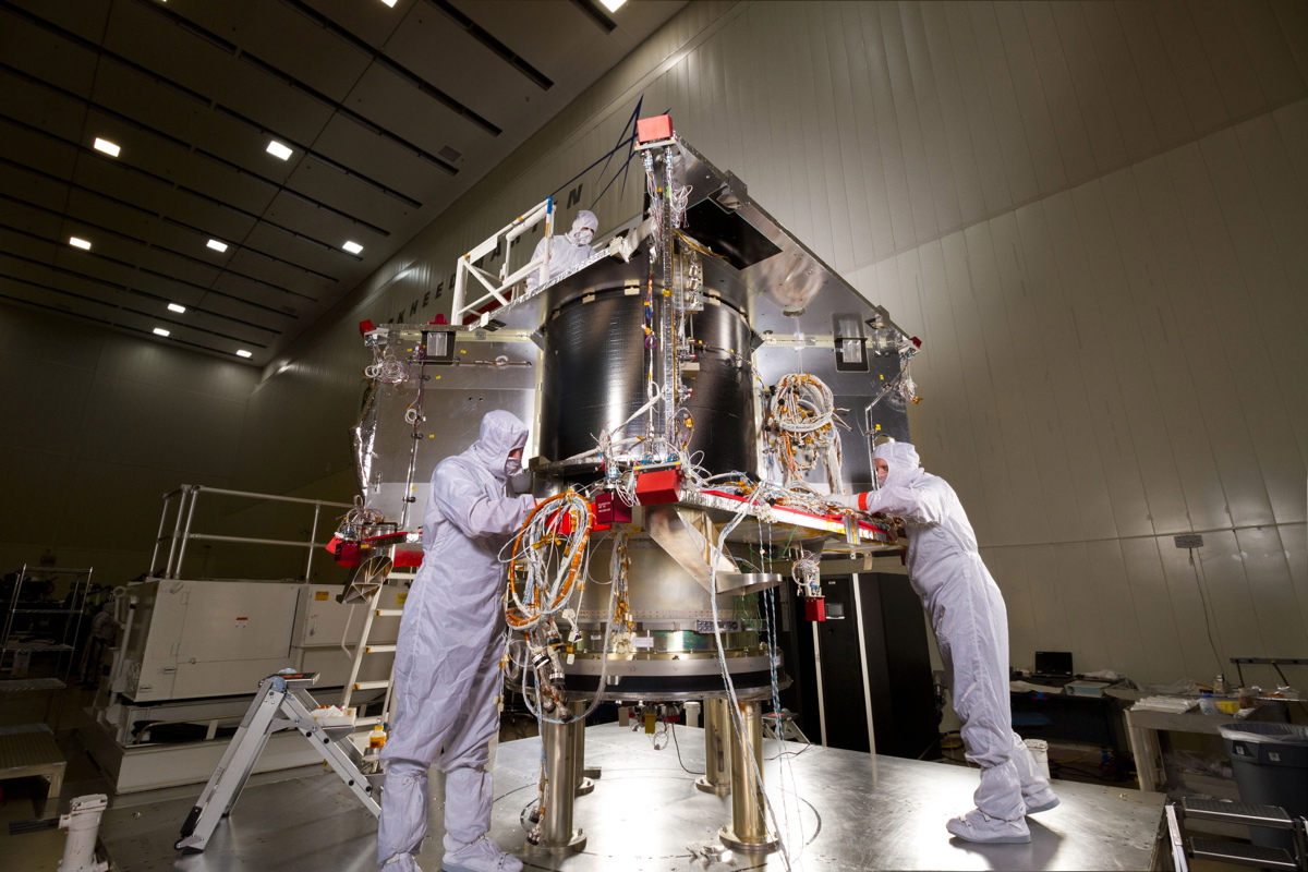 OSIRIS-Rex Spacecraft Assembly