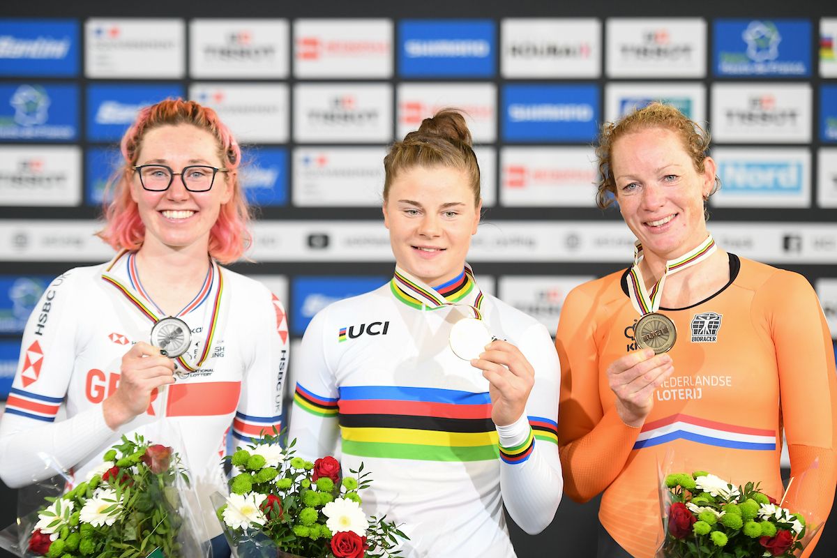 women's Points Race at the Track World Championships