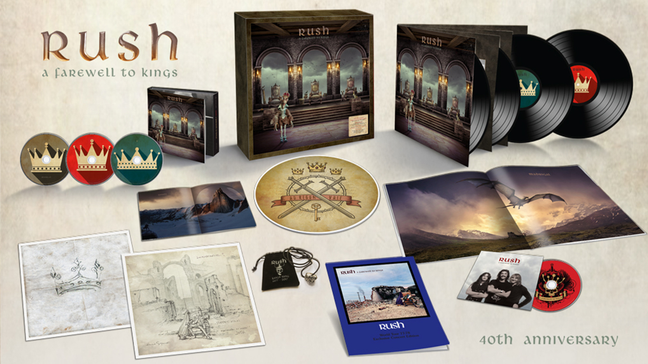 The A Farewell To Kings 40th anniversary box set