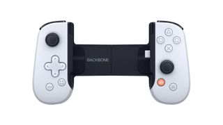 The Backbone One — PlayStation Edition controller for Android phones.