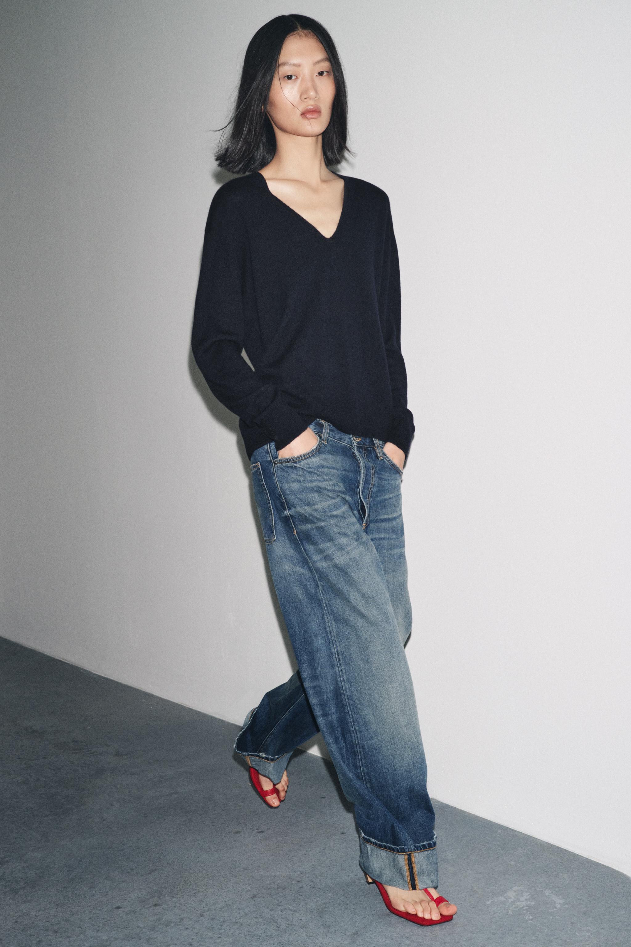 Zw Collection Low-Rise Baggy Jeans